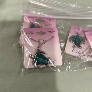 Colorscapes turtle necklaces “Abby”